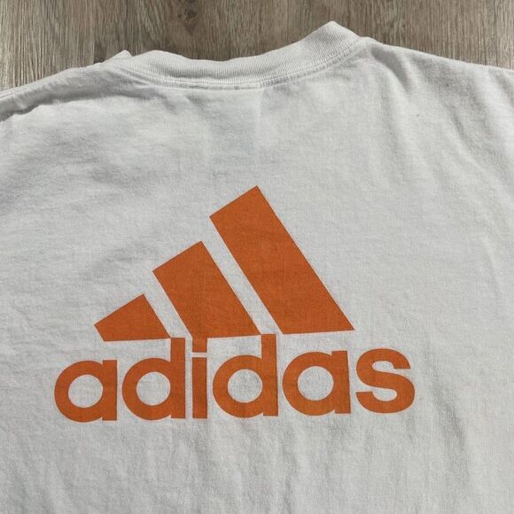 Tennessee‎ Volunteers T-Shirt Men Medium Adidas College Basketball White - Picture 2 of 9